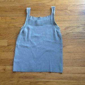Dove Gray Knit Coord Tank